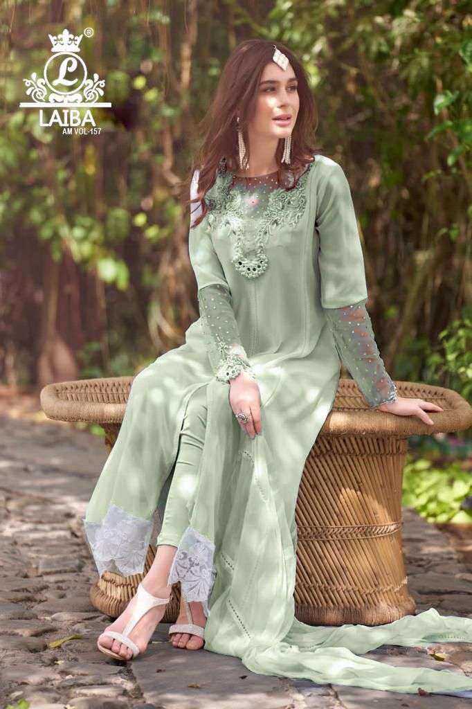 laiba am vol 157 new color designer kalidaar readymade pakistani salwar kameez 