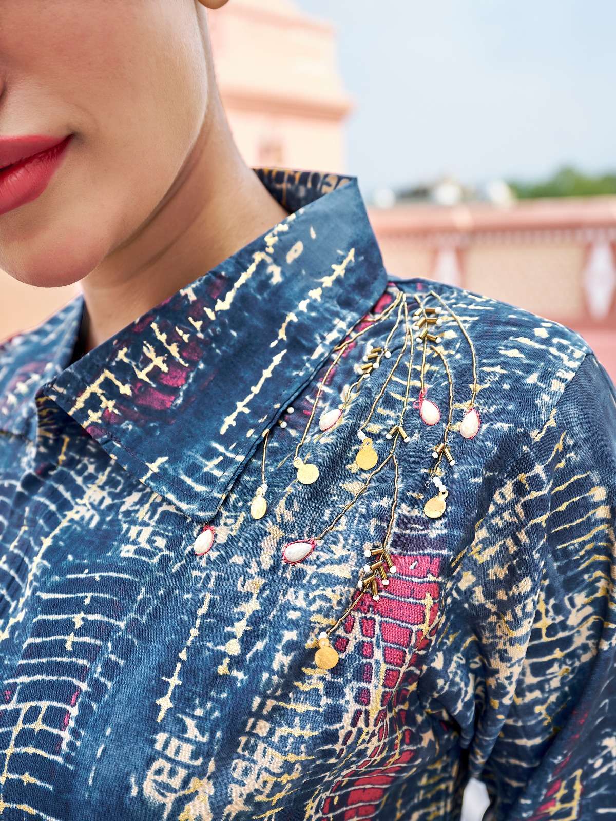 pr bijlee vol 1 fancy beautiful rich bright colours cord set readymade front open tunic with pant 