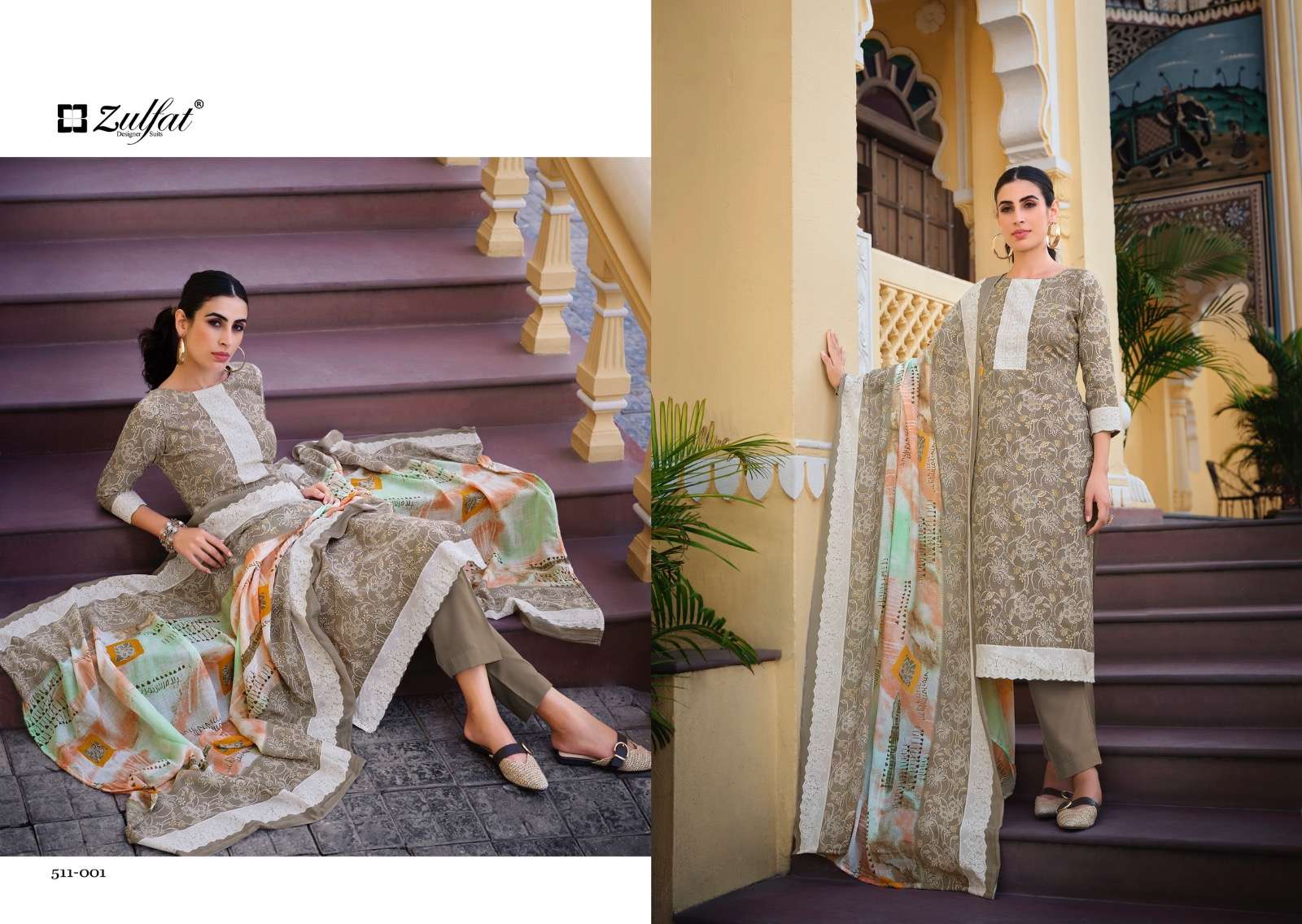 Buy Yellow Cotton Straight Kurta Salwar Suit Set (Kurta, Salwar, Dupatta)  for INR2297.50 | Biba India