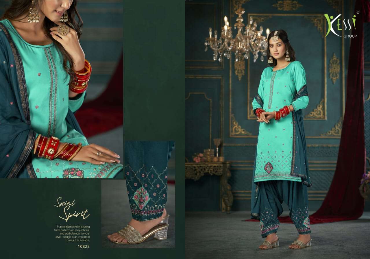 kalarang present laskara by patiala house amazing designer work unstitch salwar kameez catalogue