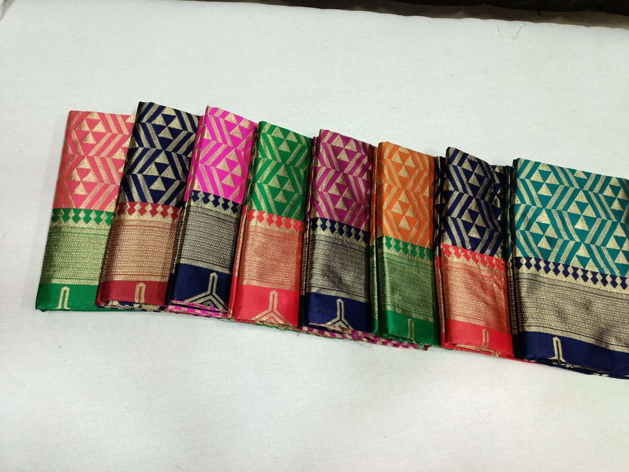 pr kota silk wedding wear color matching sarees with blouse wholesaler 