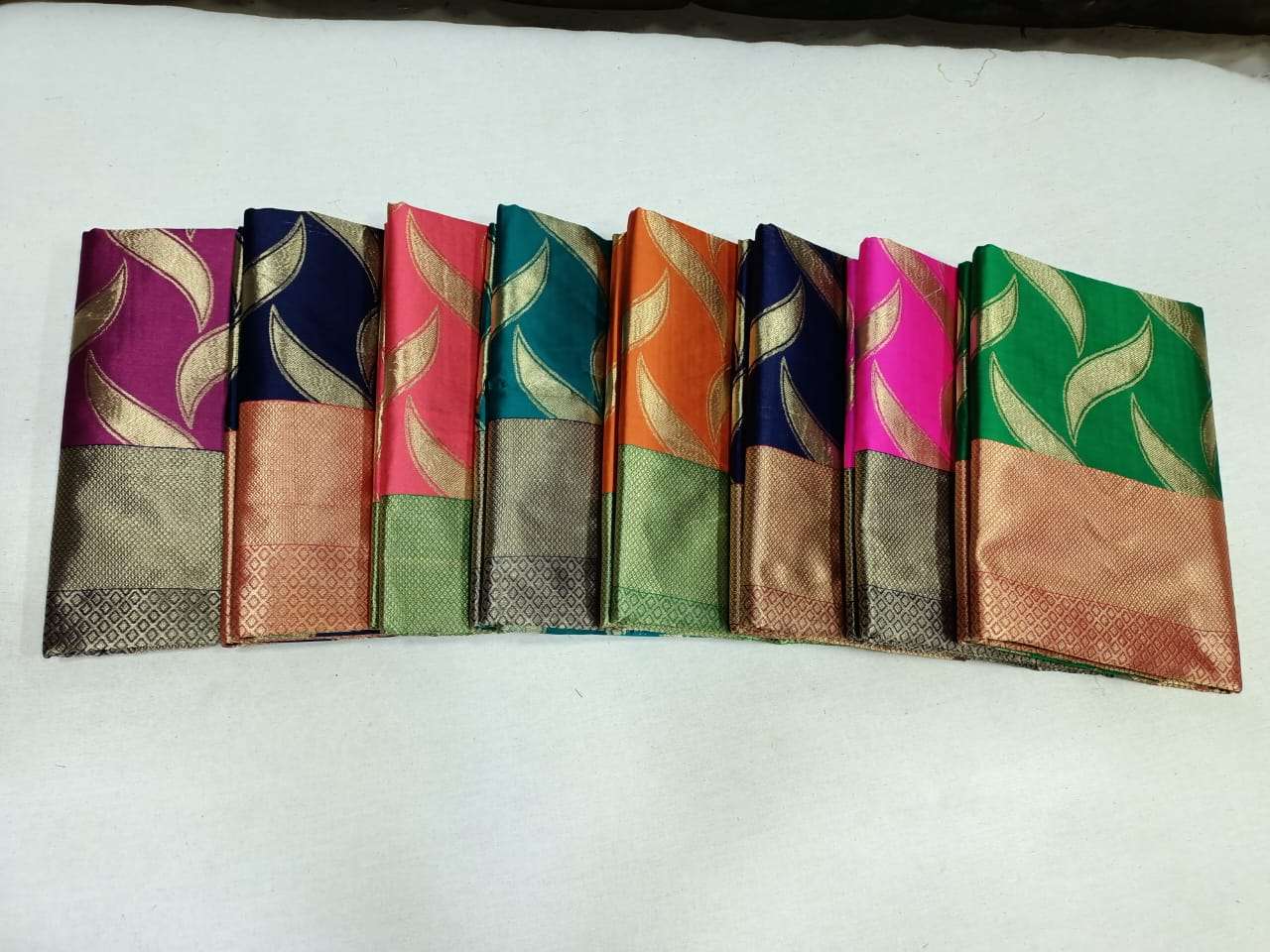 pr kota silk wedding wear color matching sarees with blouse wholesaler 