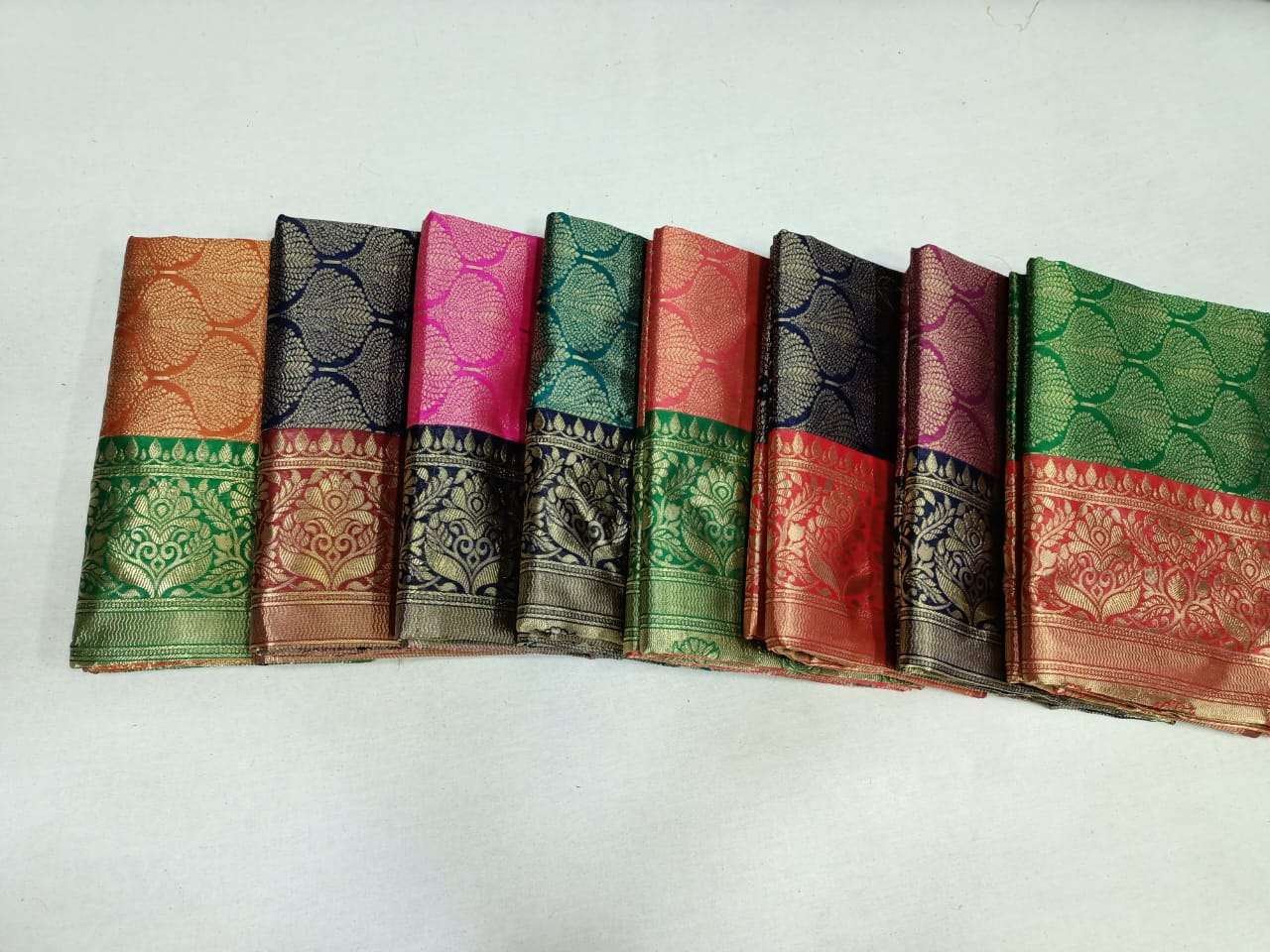 pr kota silk wedding wear color matching sarees with blouse wholesaler 