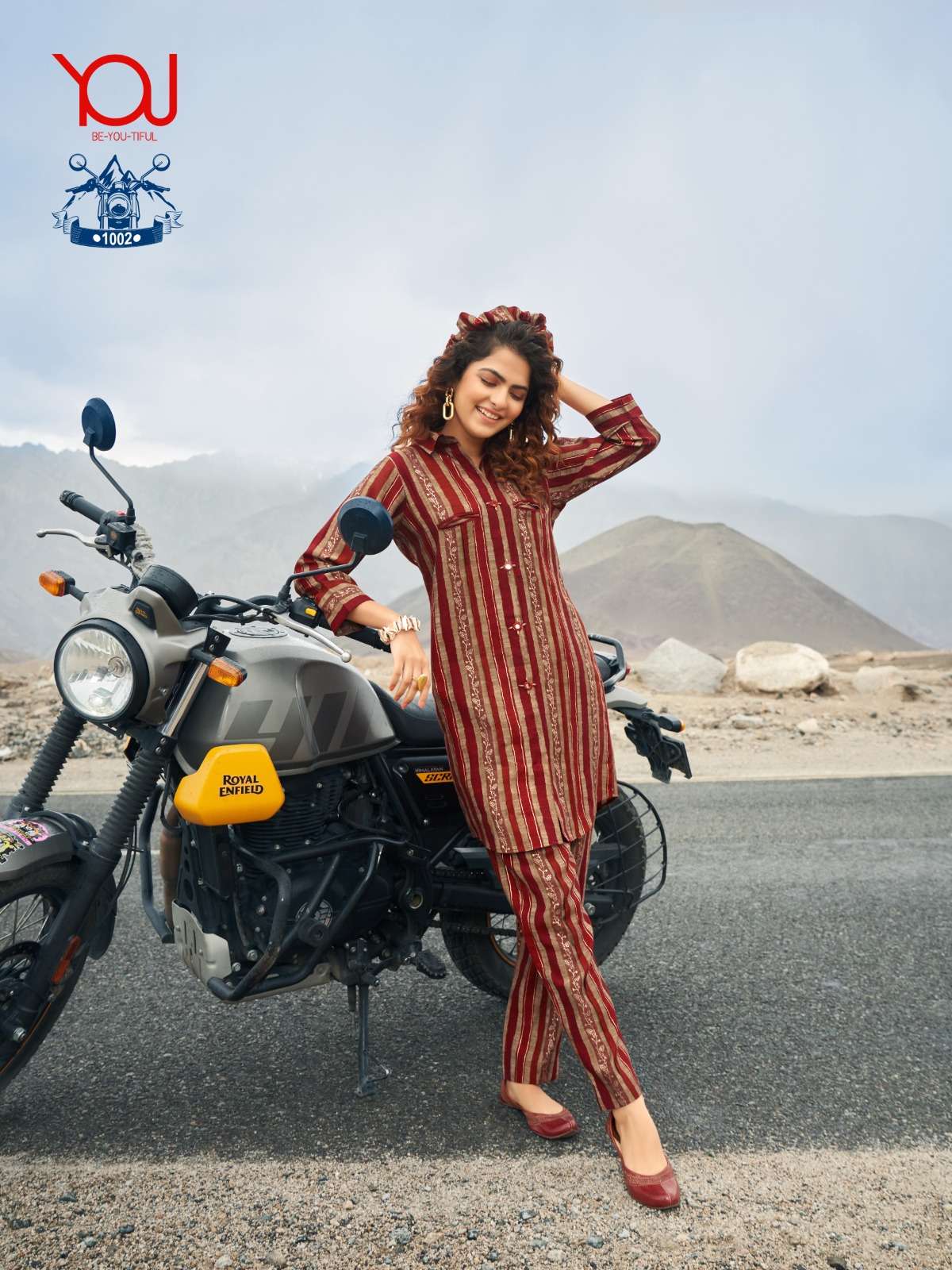 fab cordset by you wanna trending fancy amazing front open designs tunic with pant cord set 