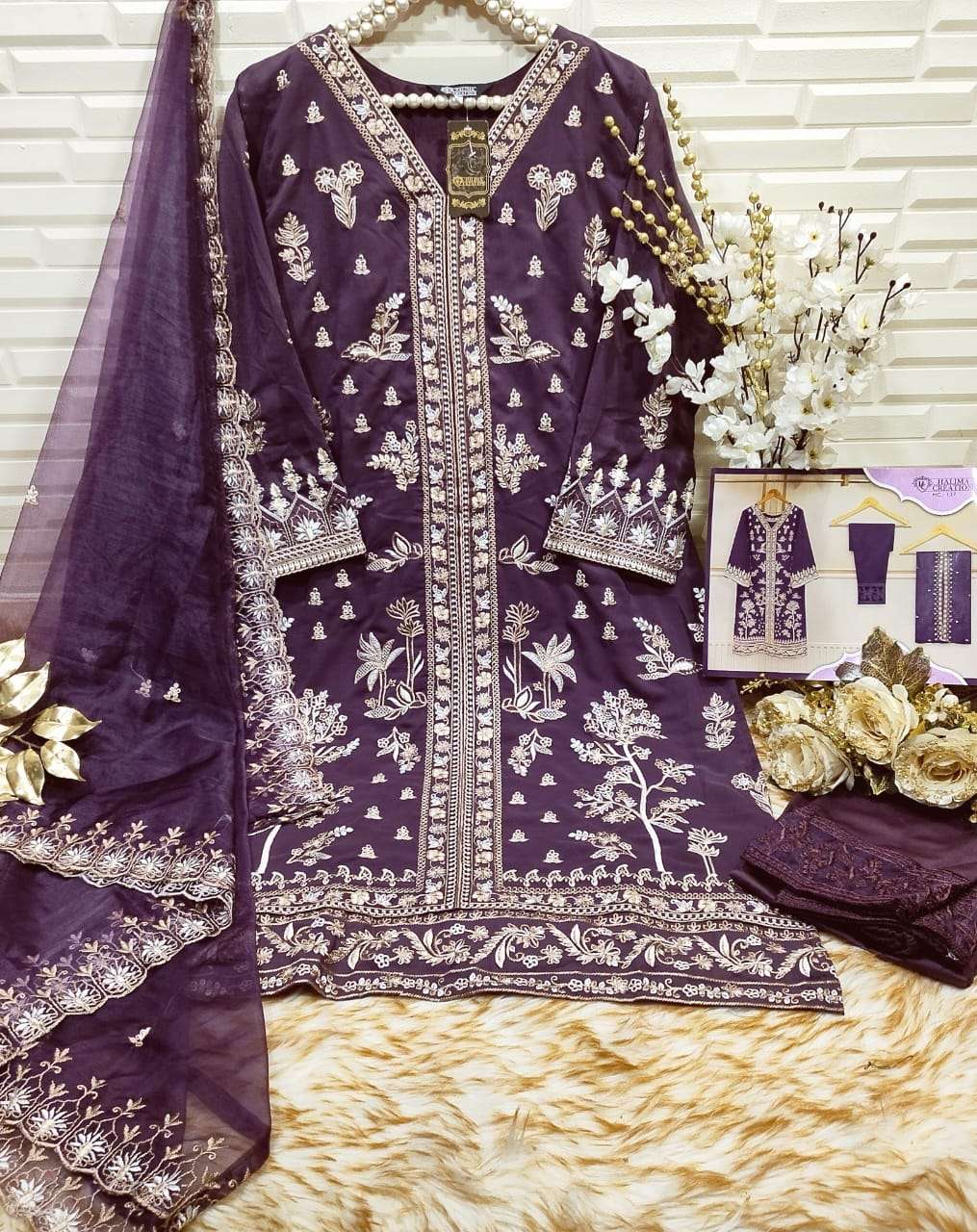 halima creation 137 attractive colors designer readymade pakistani salwar kameez