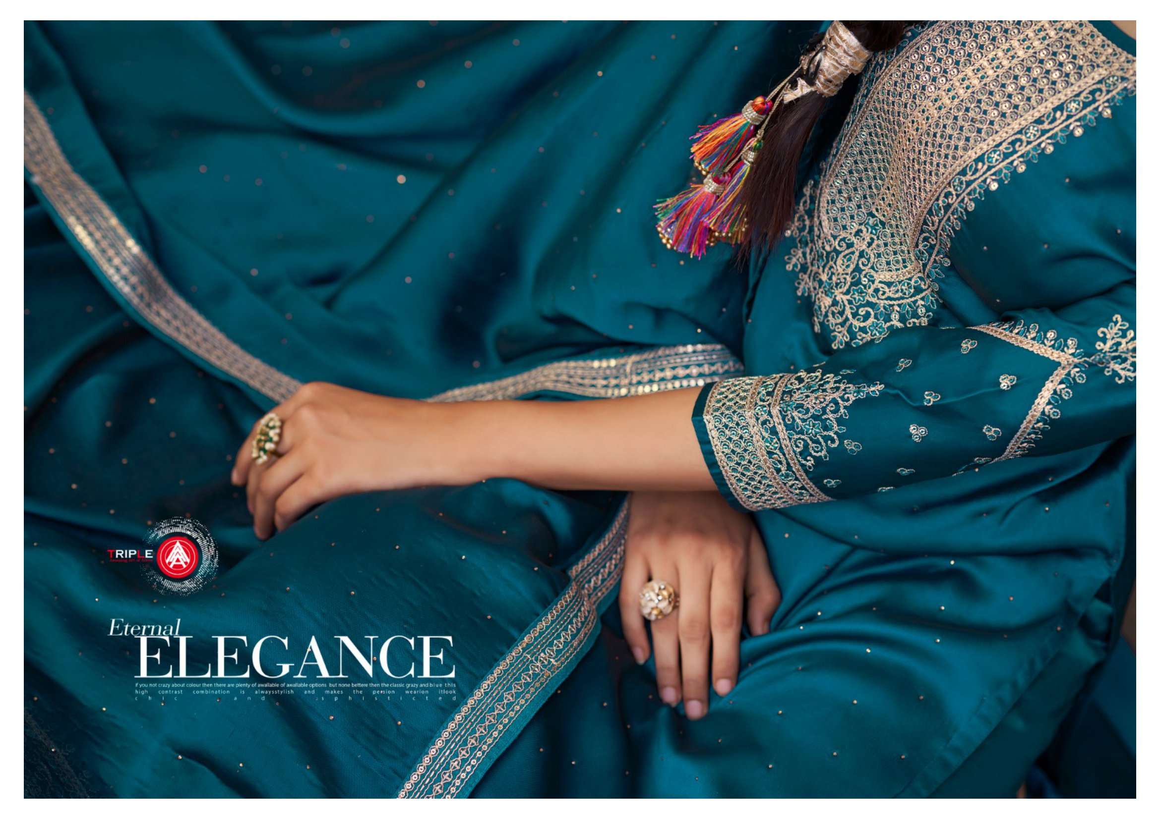 kalarang fashion present lakeer designer cording work salwar kameez online supplier