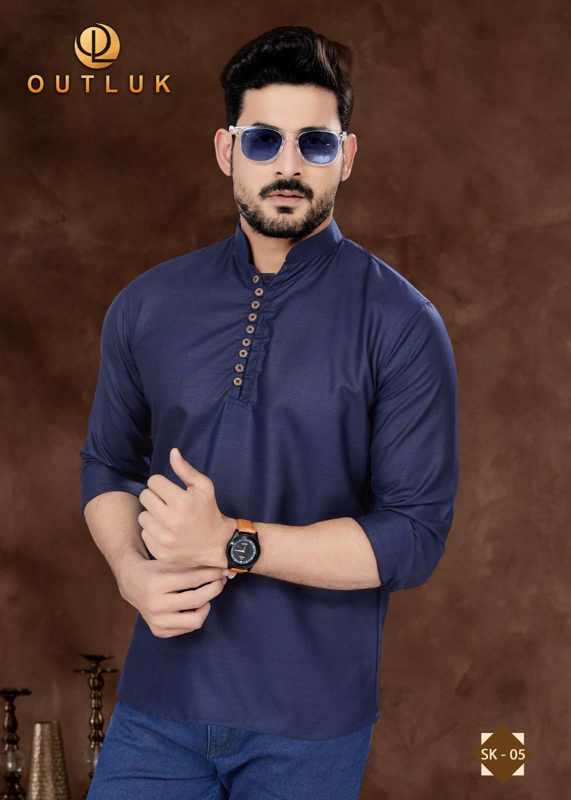 outluk short kurta vol 1 adorable short pure cotton kurta