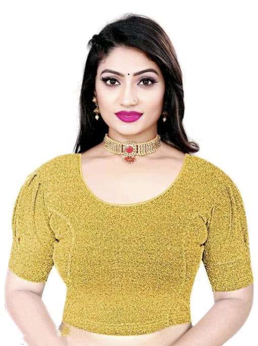 pr 705 crysta stylish corean balloon sleeve design readymade fancy blouse