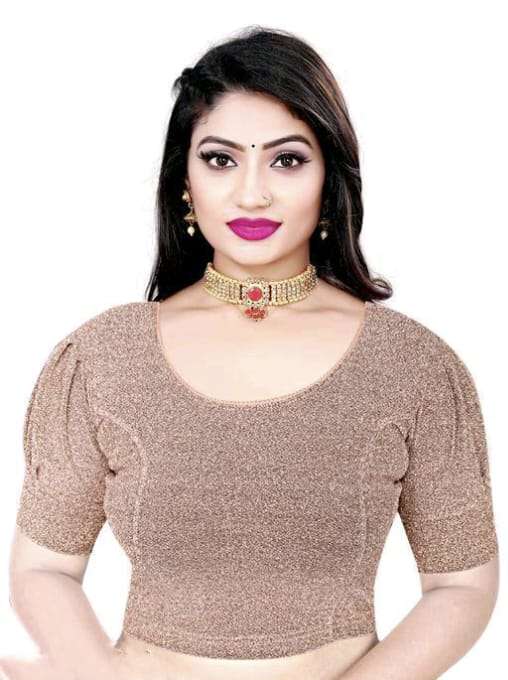 pr 705 crysta stylish corean balloon sleeve design readymade fancy blouse