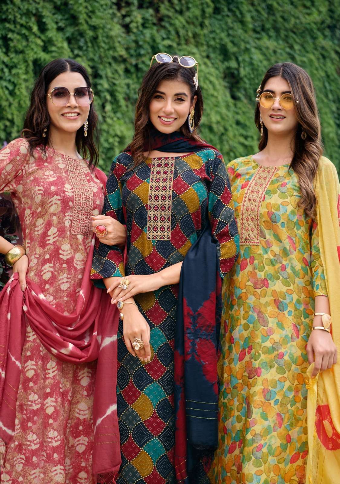 seerat vol 4 by radhika lifestyle fancy work full stitch kurti with pant and dupatta catalog