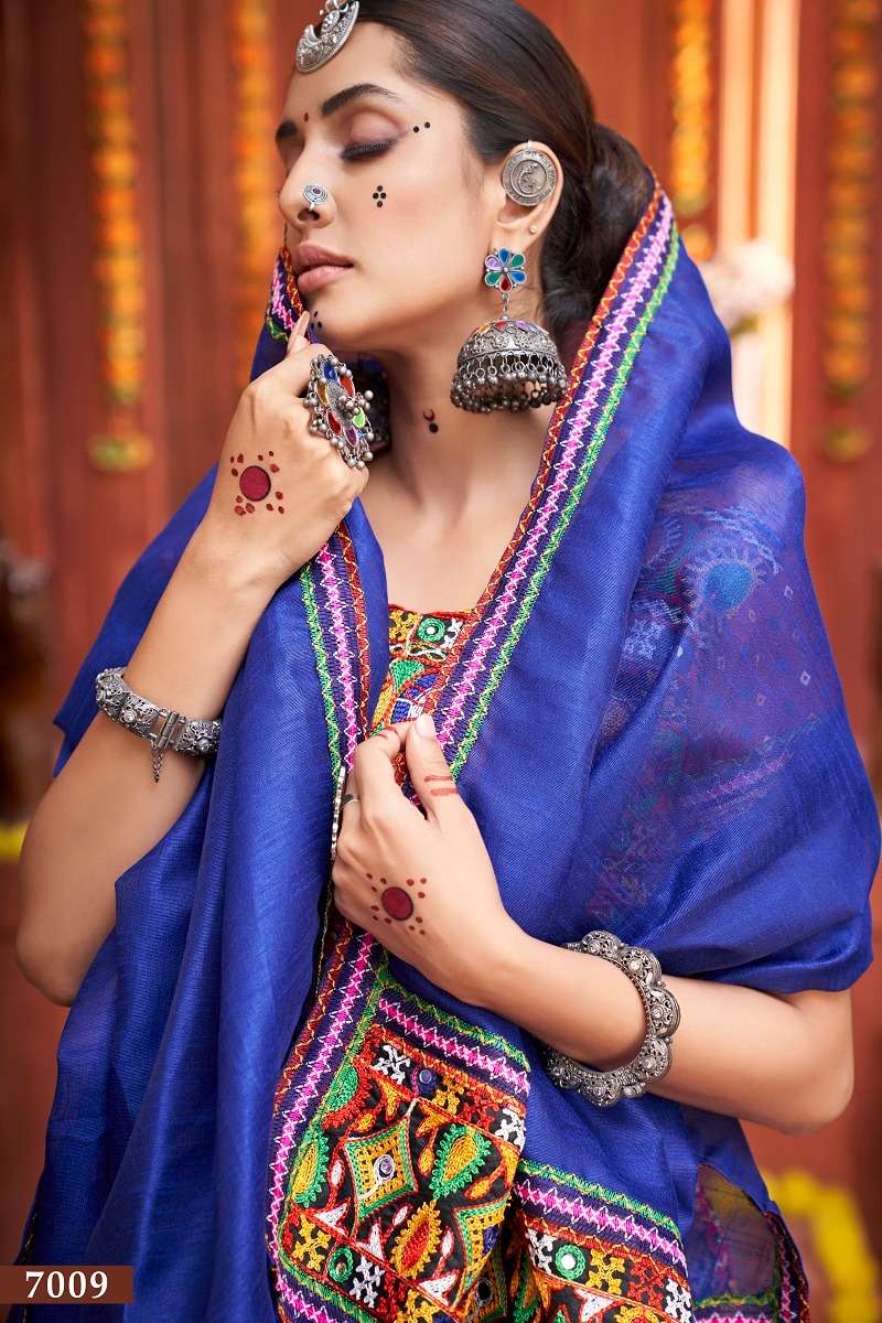 glorious rani color navratri special single chaniya choli 7009 rajwadi vol 4 by aawiya