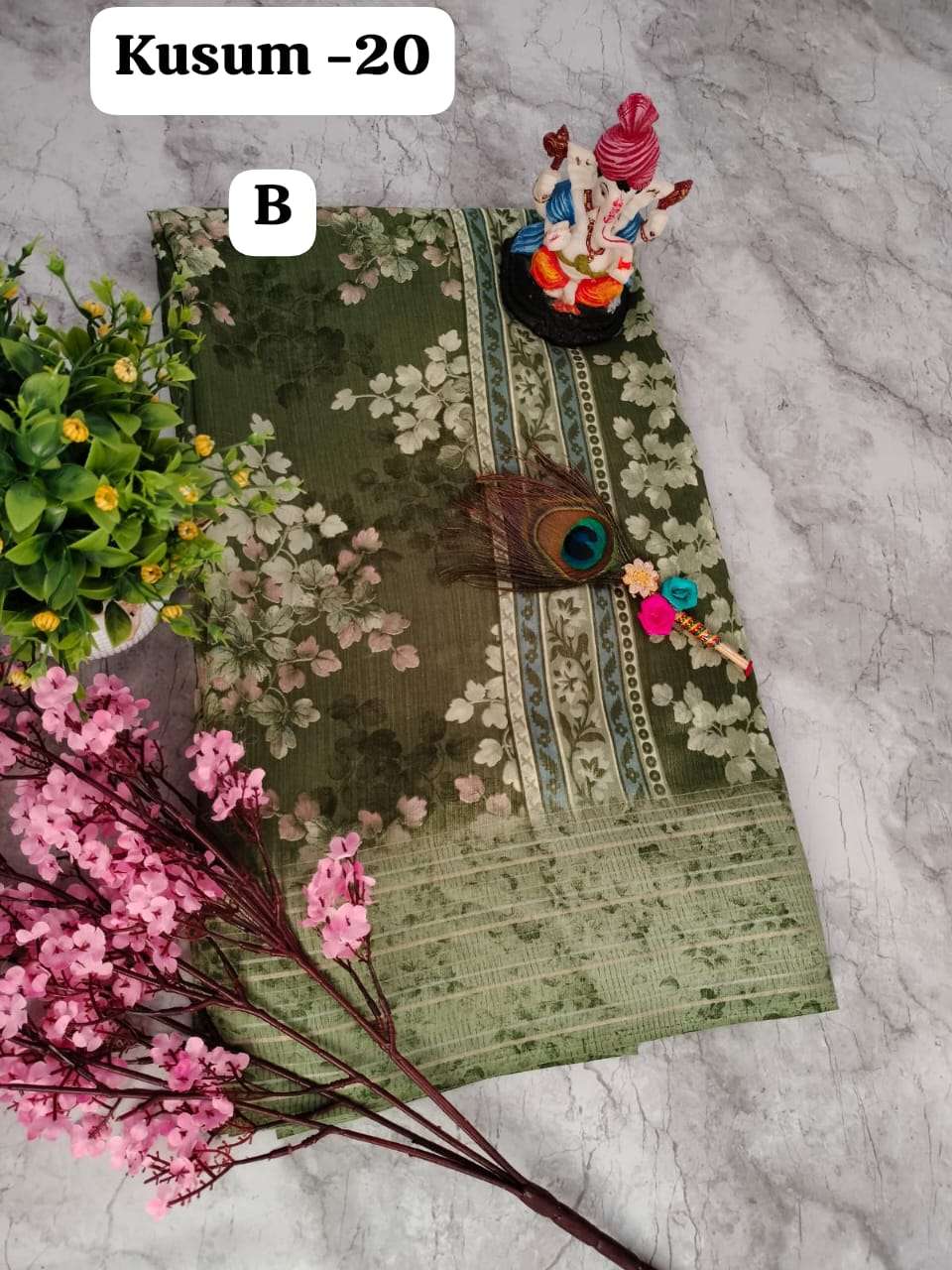 kalpavelly trendz kusum 20 fancy corsa silk saree supplier