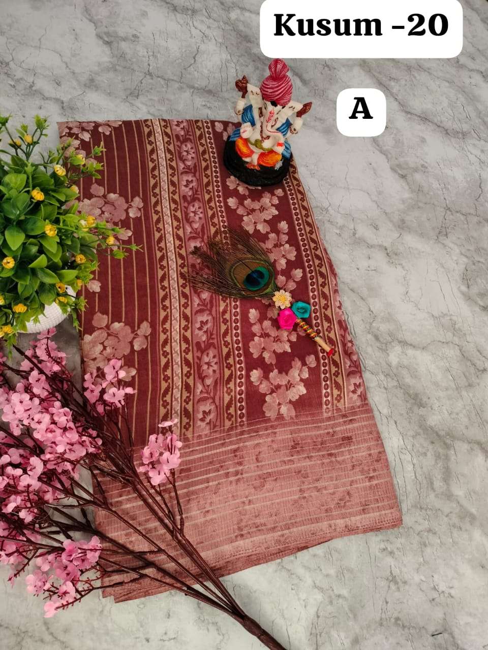 kalpavelly trendz kusum 20 fancy corsa silk saree supplier