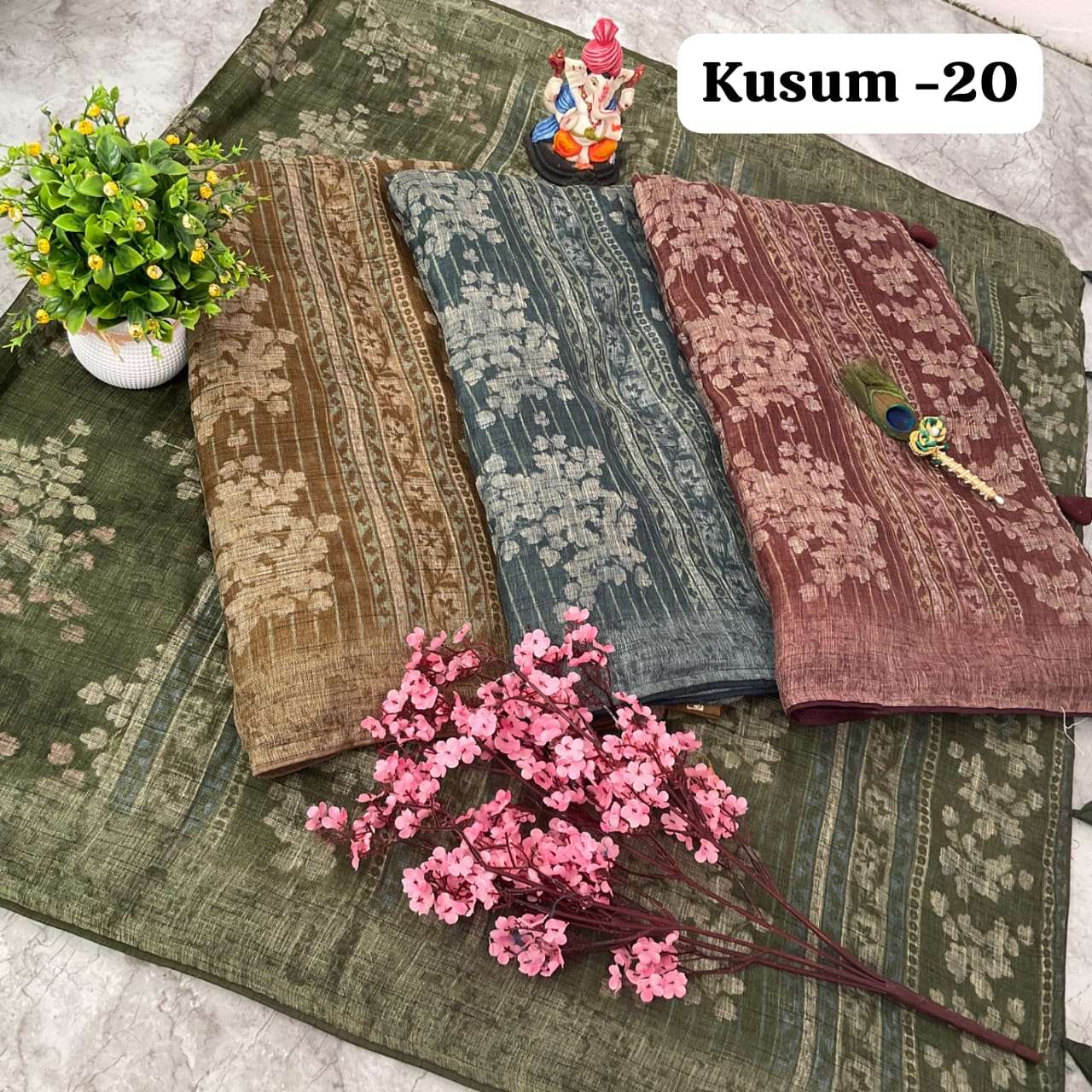 kalpavelly trendz kusum 20 fancy corsa silk saree supplier