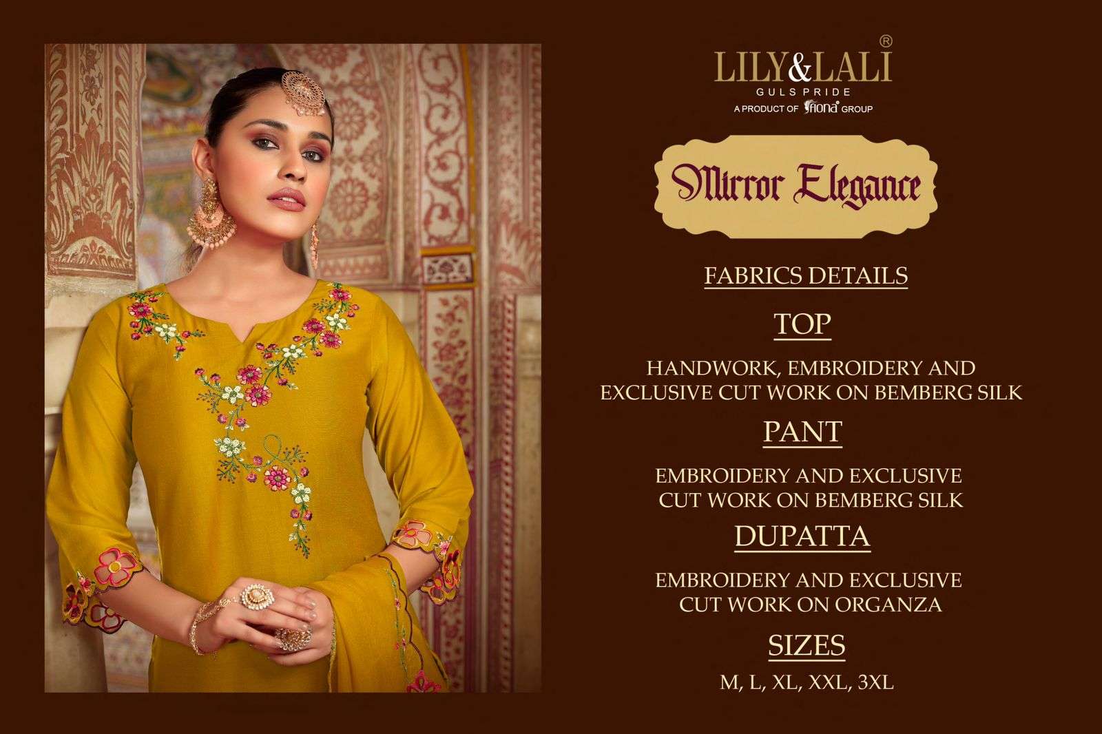 lily & lali present mirror elegance festive wear fabulous work readymade salwar kameez catalog