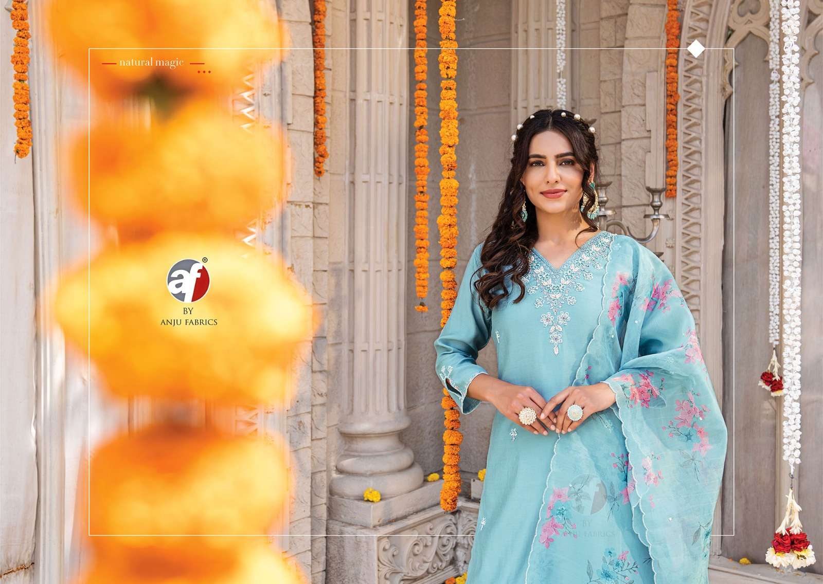 mayra vol 3 by anju fab fancy handwork readymade 3 peice salwar kameez catalog