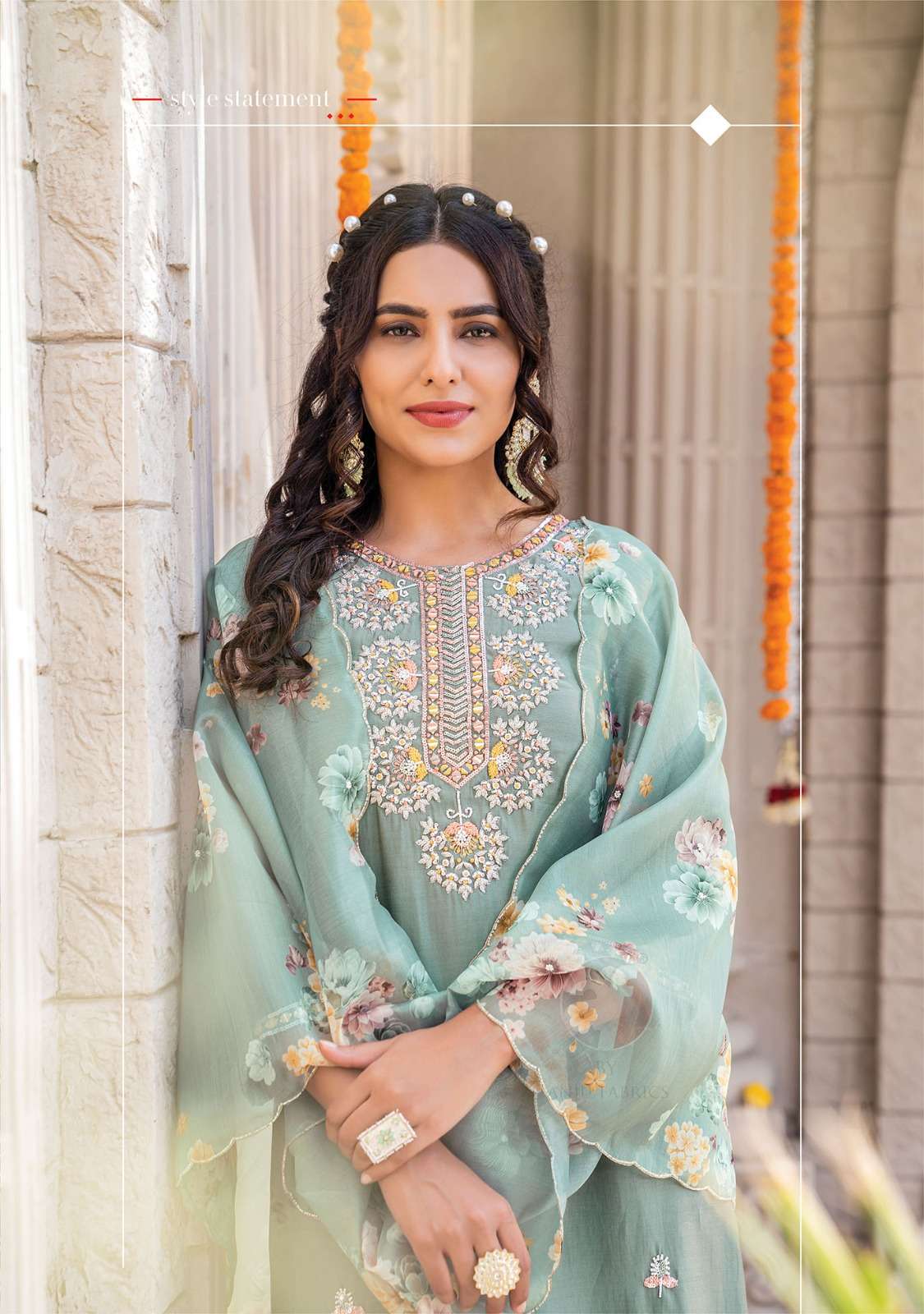 mayra vol 3 by anju fab fancy handwork readymade 3 peice salwar kameez catalog