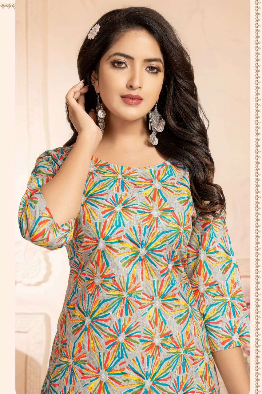 mayur creation present alexa vol 2 readymade cord set cotton kurti pant