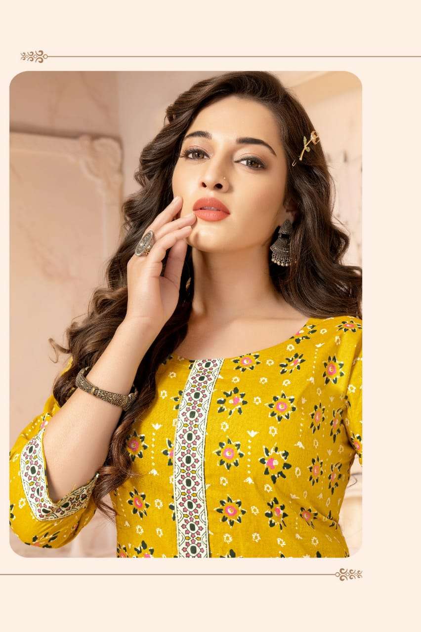 mayur creation present alexa vol 2 readymade cord set cotton kurti pant