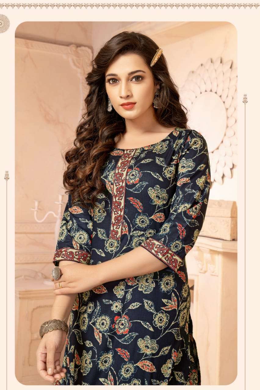 mayur creation present alexa vol 2 readymade cord set cotton kurti pant