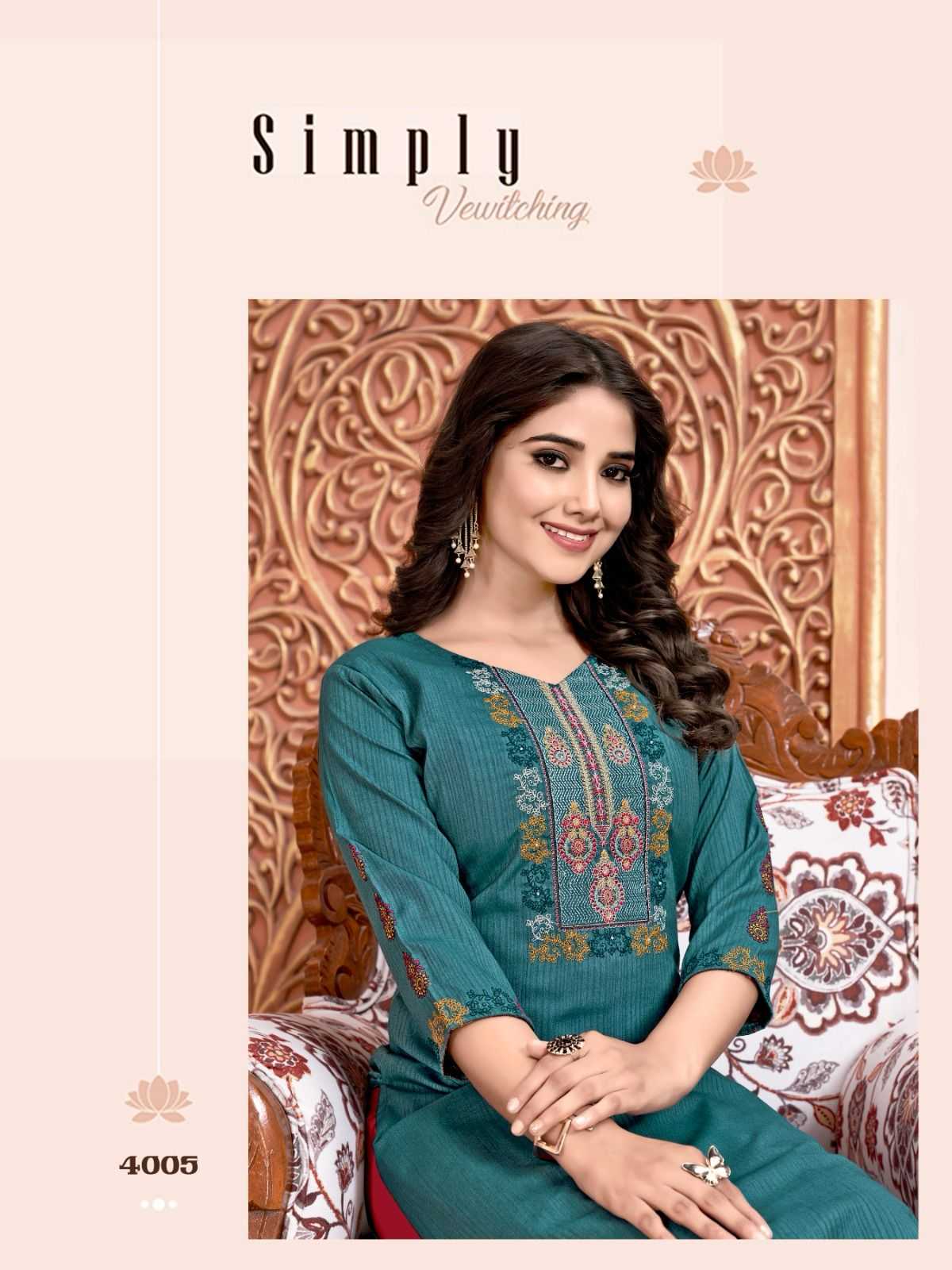 colourpix kit kat vol 4 readymade khatli work straight kurti catalog