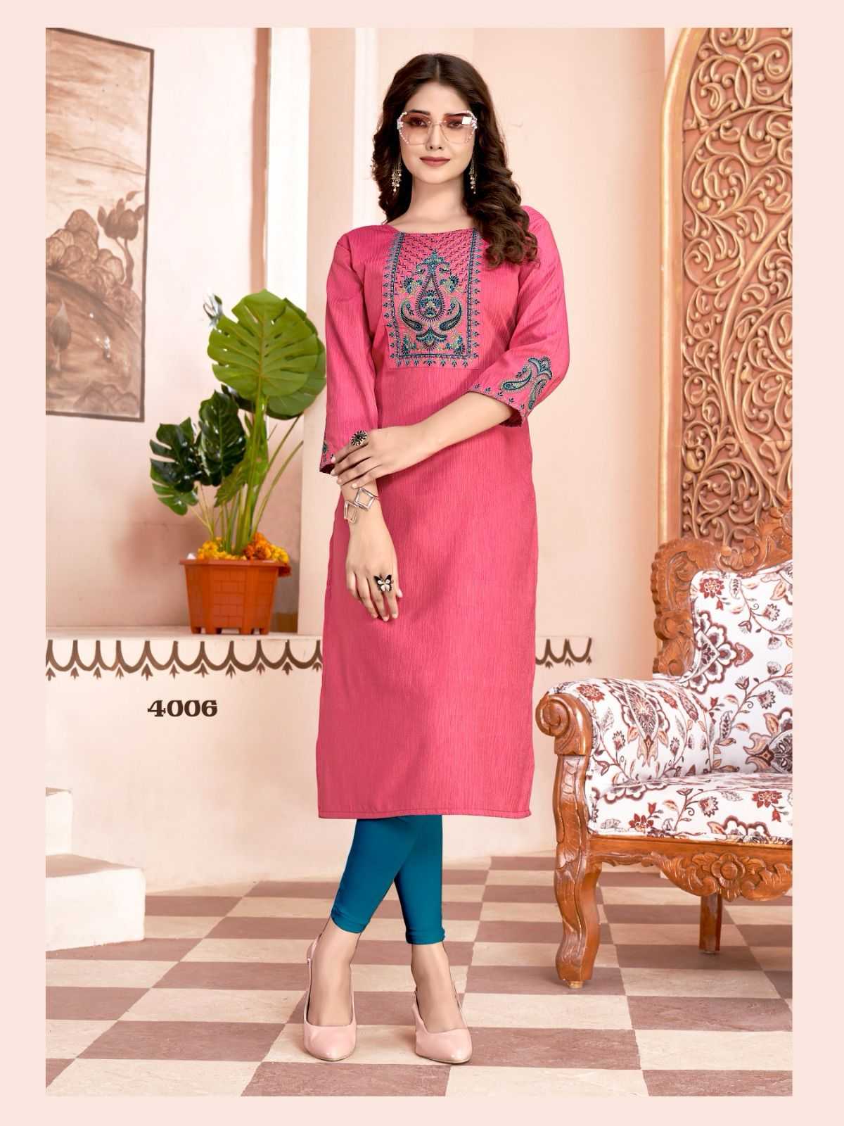 colourpix kit kat vol 4 readymade khatli work straight kurti catalog