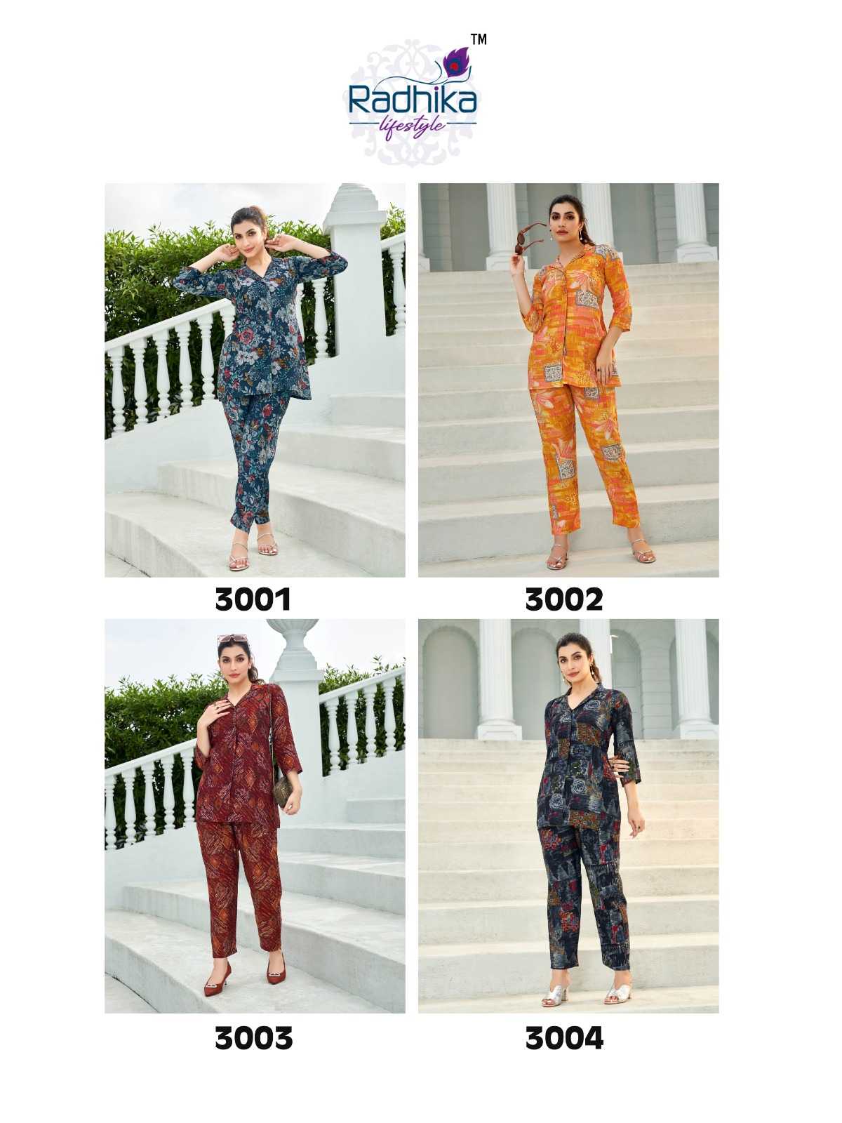 cord vol 3 by radhika lifestyle amazing western fancy readymade cord set catalog