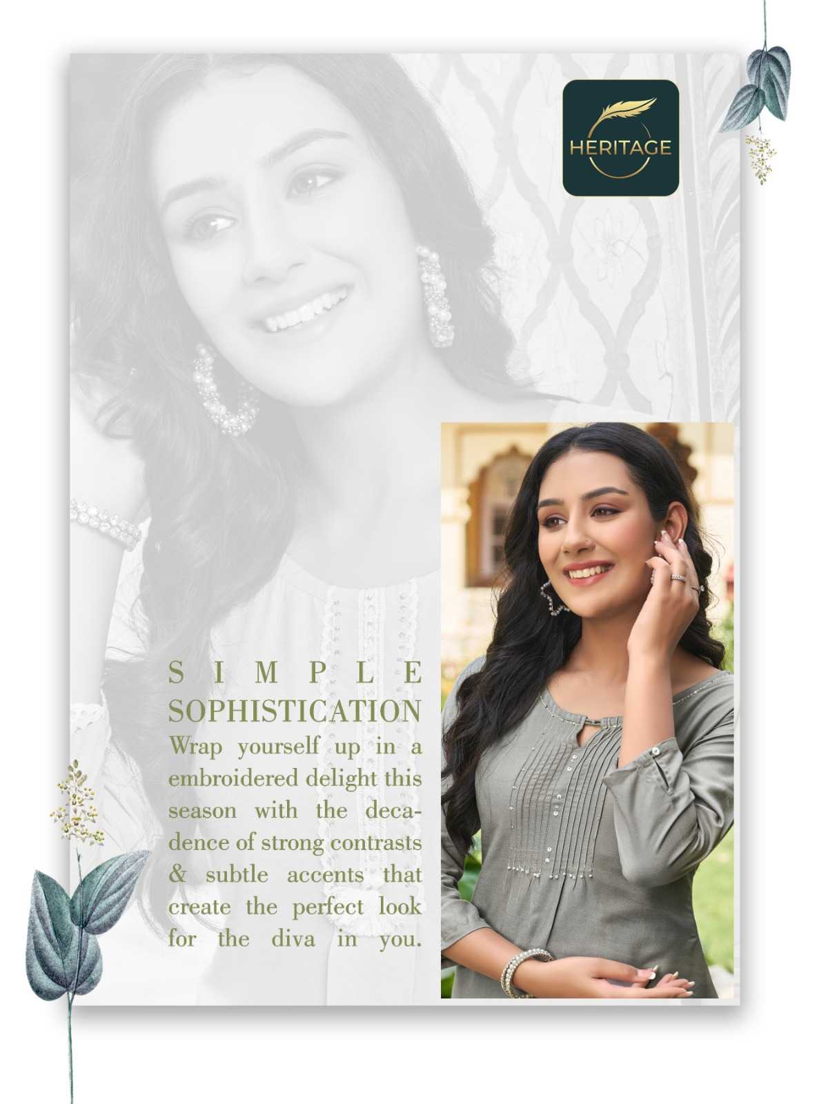 heritage creation cherry designer fullstitch short kurti with elegant handwork 