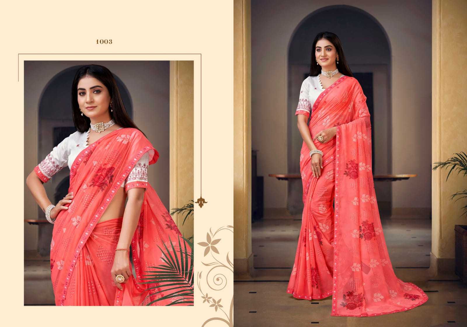 kala silk present ambar georgette new sarees catalog