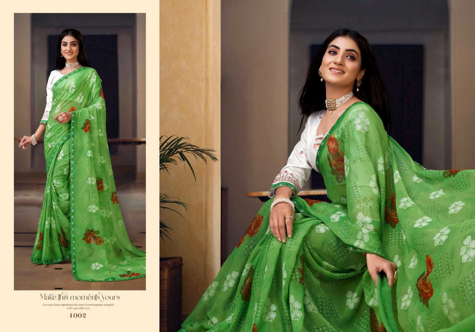kala silk present ambar georgette new sarees catalog