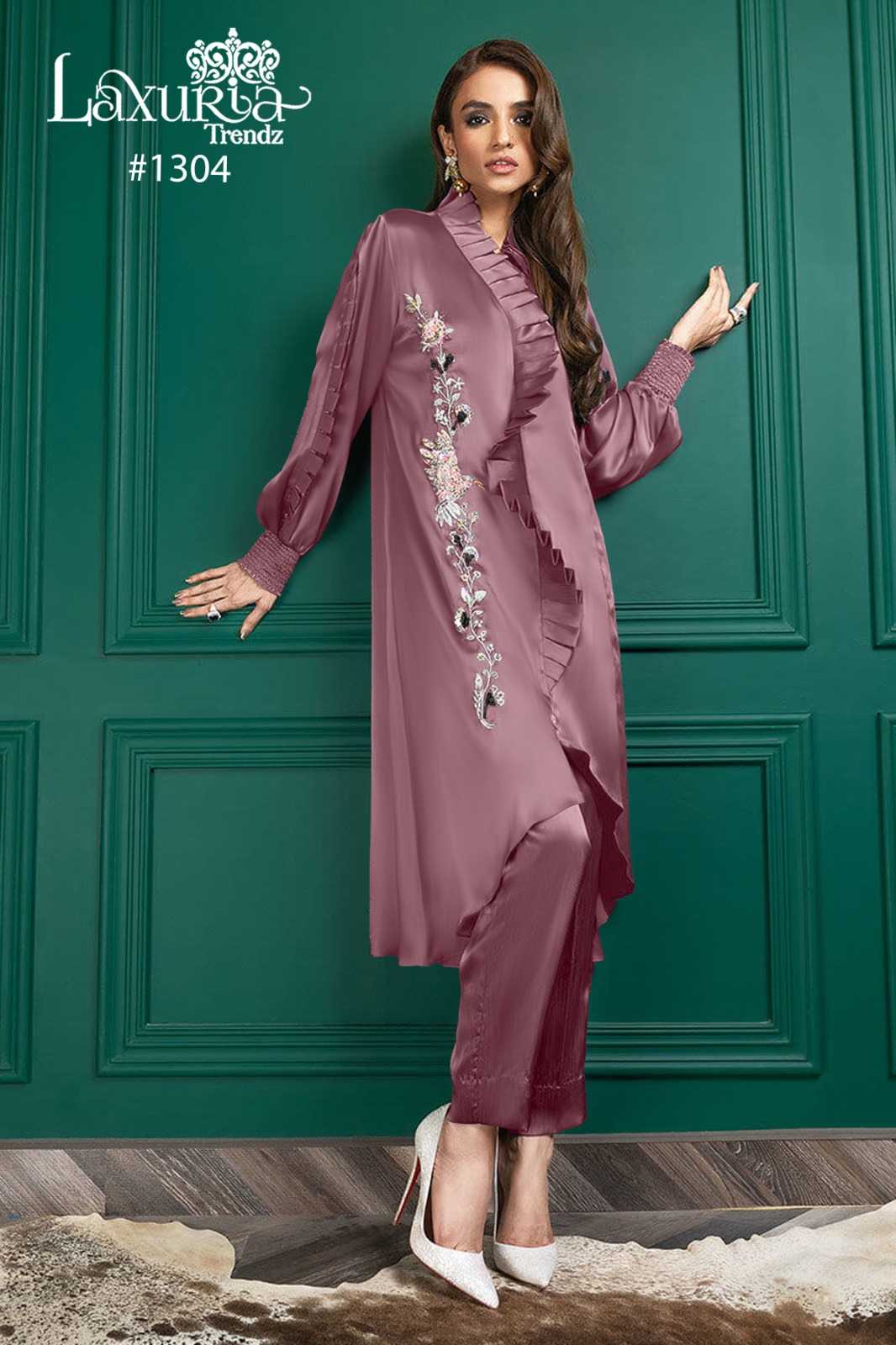 laxuria 1304 pakistani designer readymade stylish cord set 