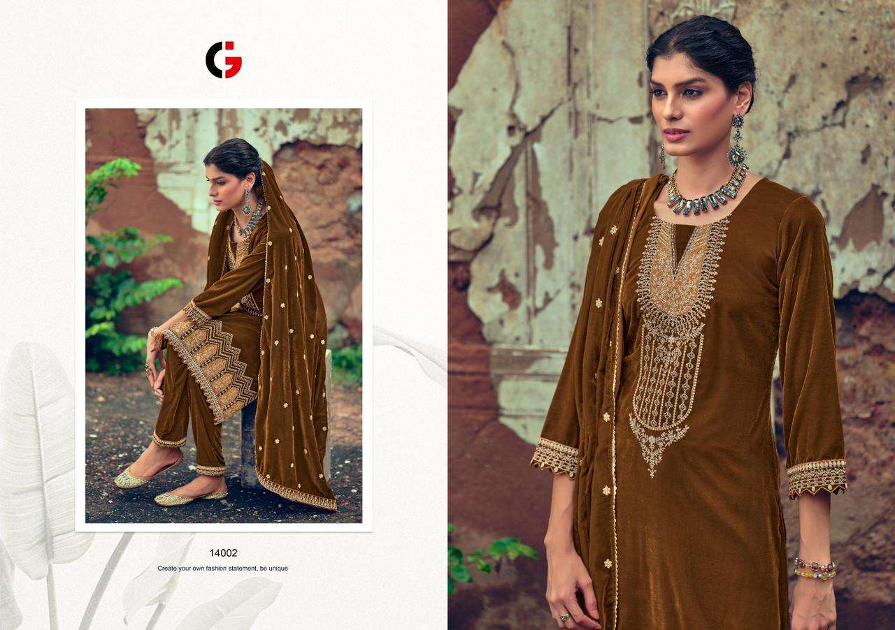 maria b by gull jee pakistani winter wear suit material with embroidery work catalog