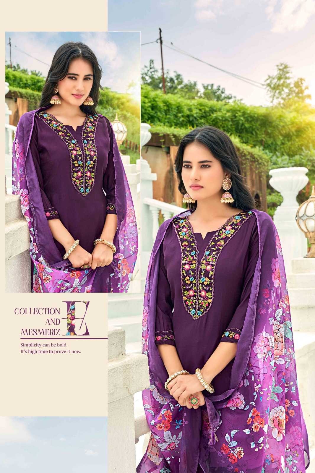 pirohi present mastani festive wear fancy work kurti with pant and digital dupatta catalog