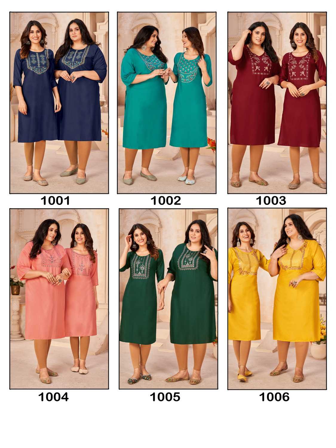 pr big bull rayon kurti sequence work in plus sizes