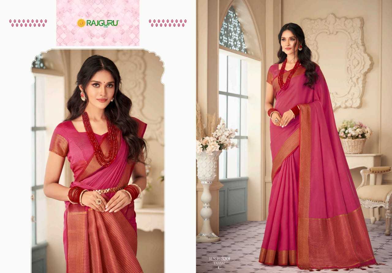 rajguru creation r s p 3201 colors fancy simple sarees wholesale supplier