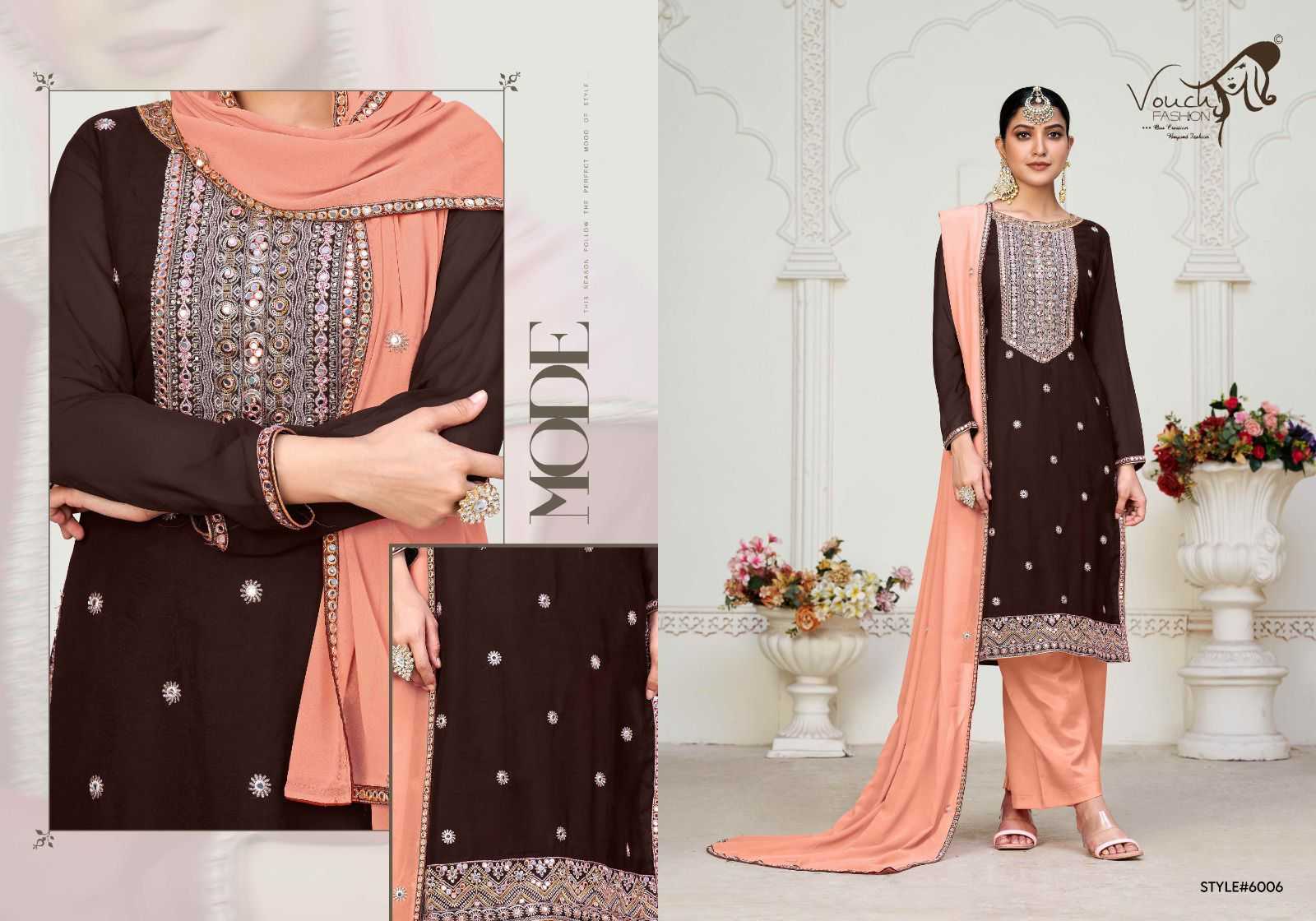 vouch noor mahal vol 2 pakistani designer unstitch salwar kameez catalog