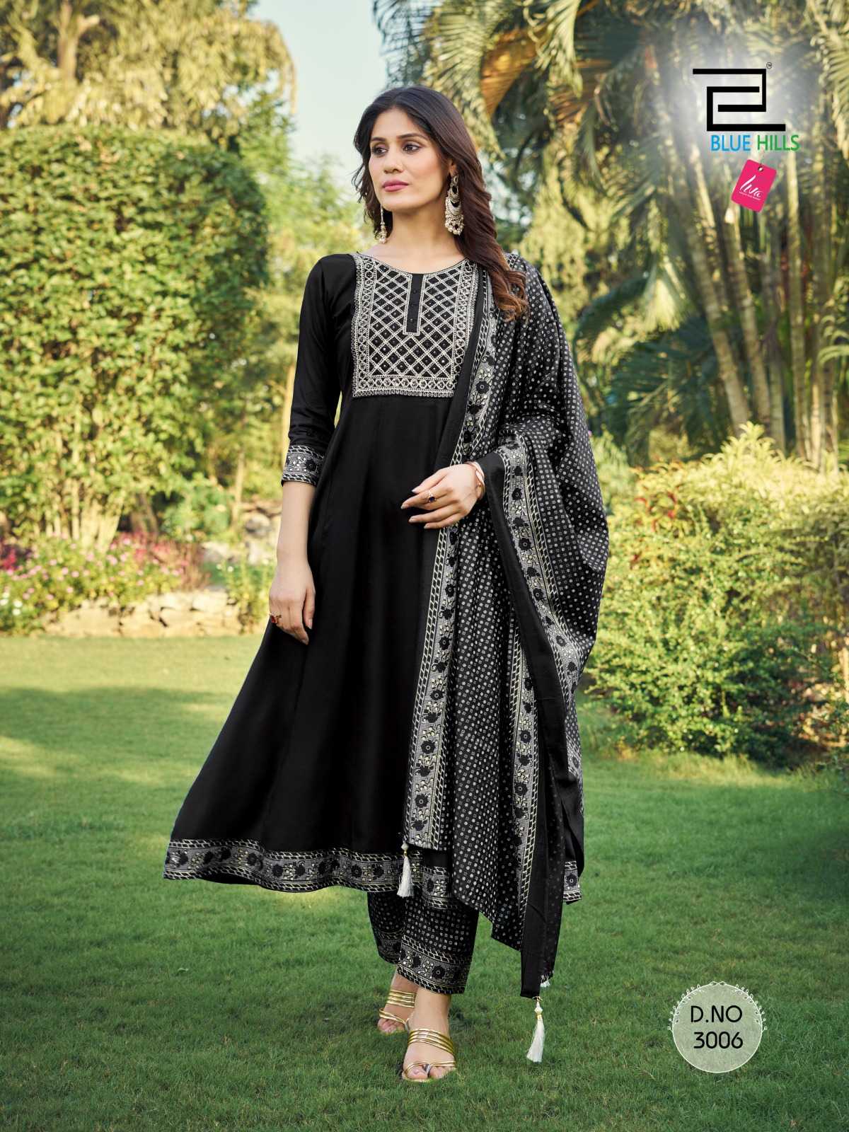 blue hills jailer vol 3 brand new fullstitch salwar kameez collection in plus size