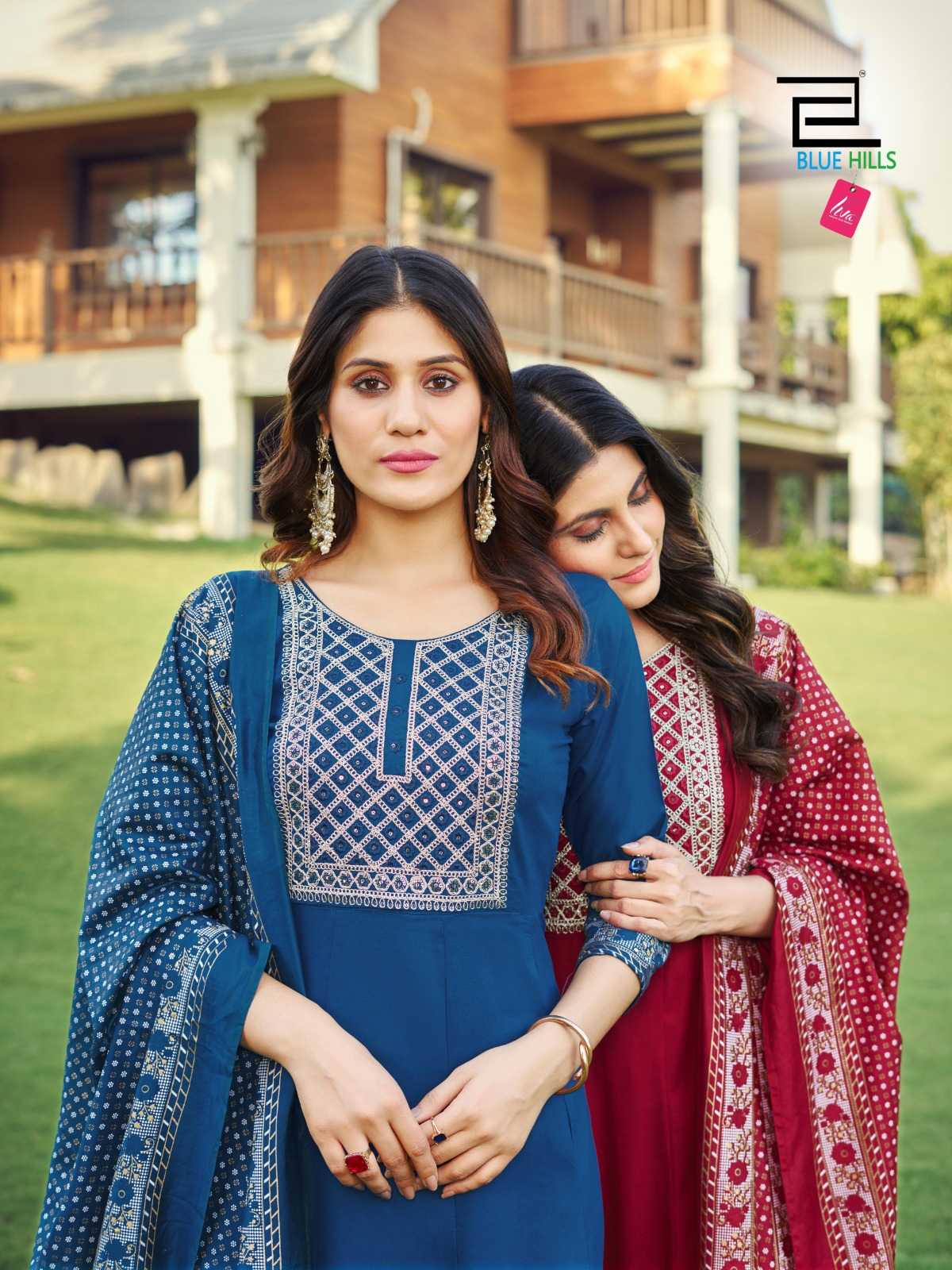 blue hills jailer vol 3 brand new fullstitch salwar kameez collection in plus size