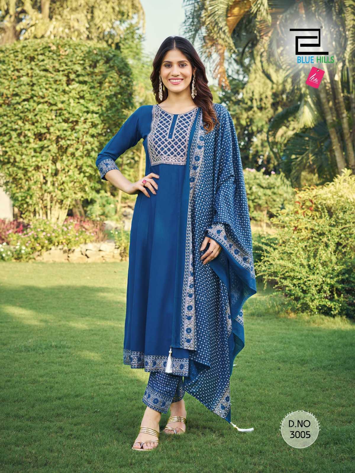 blue hills jailer vol 3 brand new fullstitch salwar kameez collection in plus size