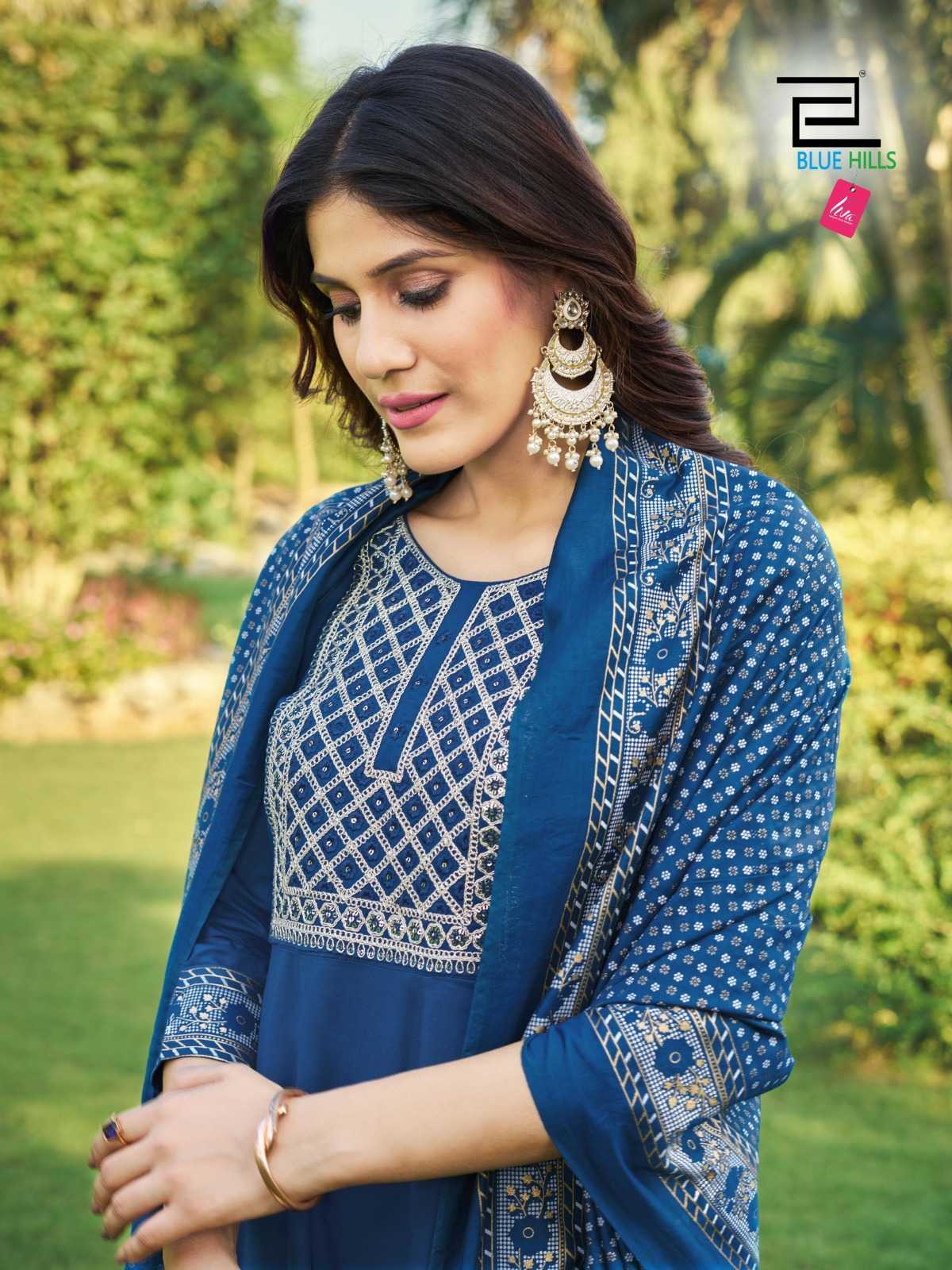 blue hills jailer vol 3 brand new fullstitch salwar kameez collection in plus size