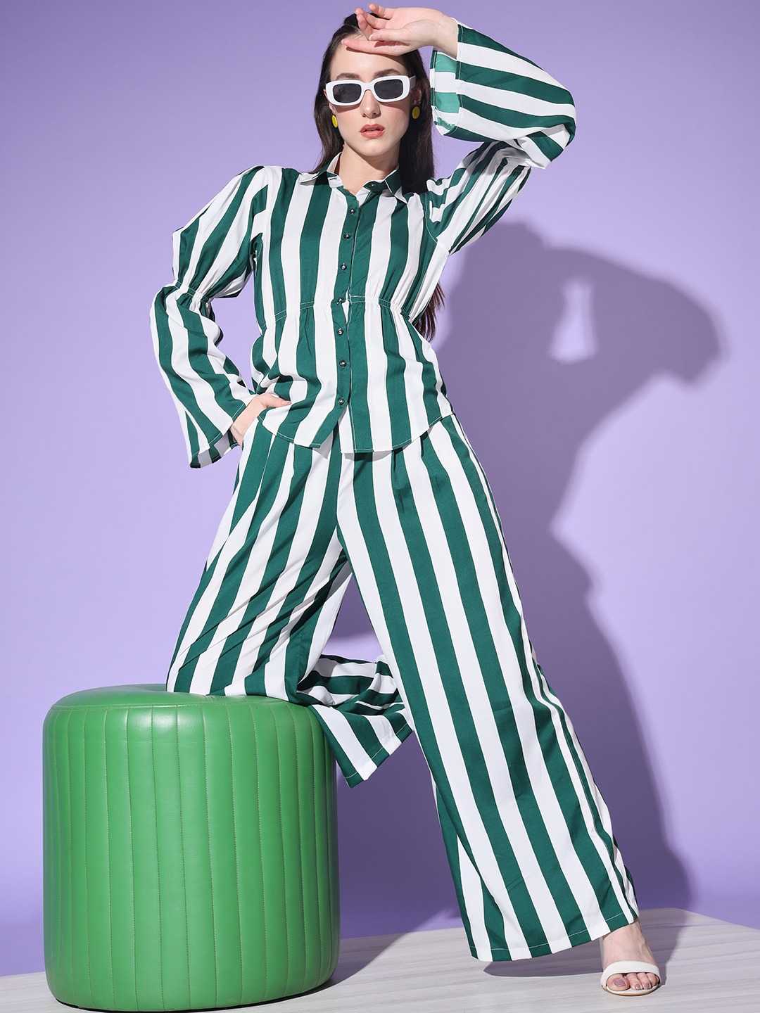 pr shivani vol 2 fancy crape readymade western cord set