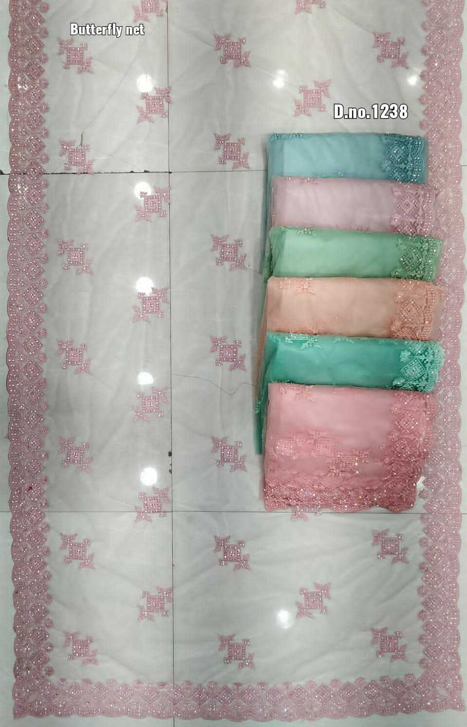 pr wow designer party wear net sarees non catalogue