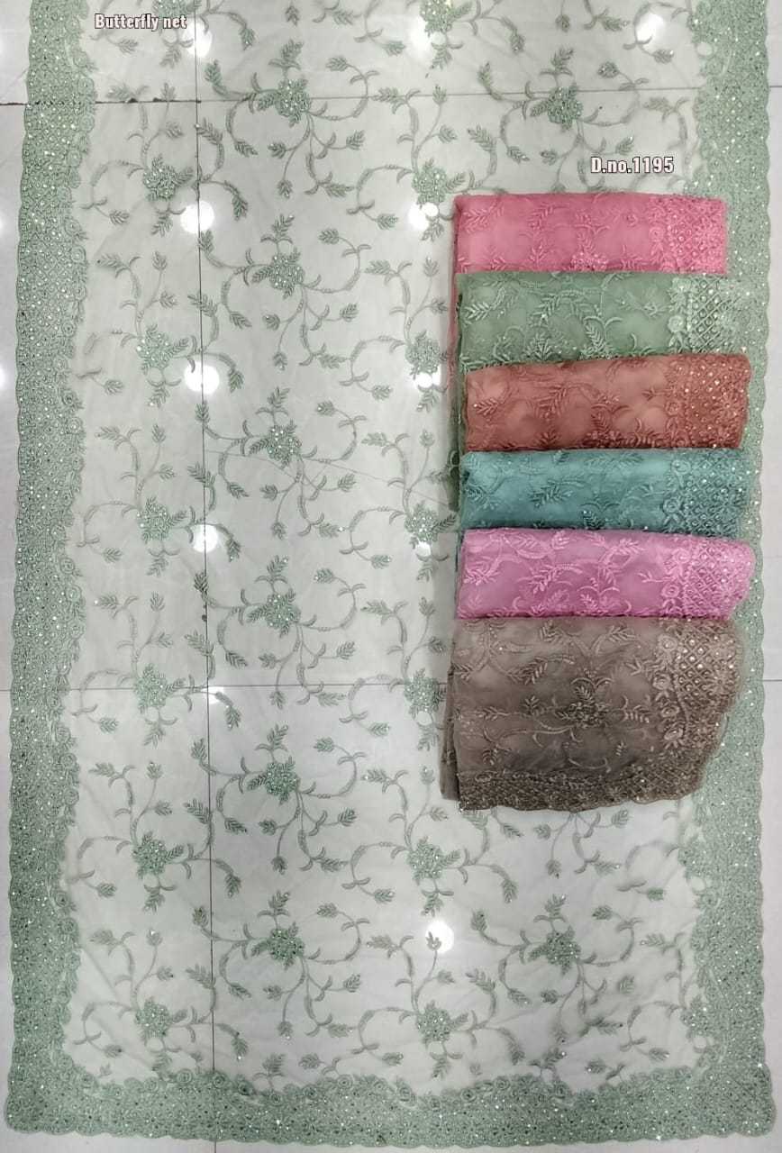 pr wow designer party wear net sarees non catalogue