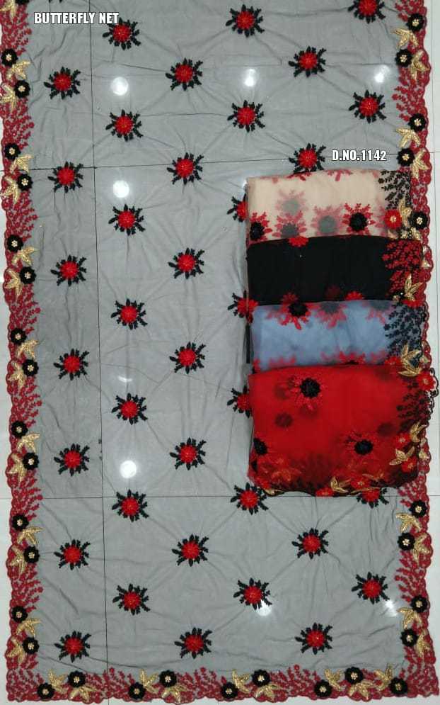 pr wow designer party wear net sarees non catalogue
