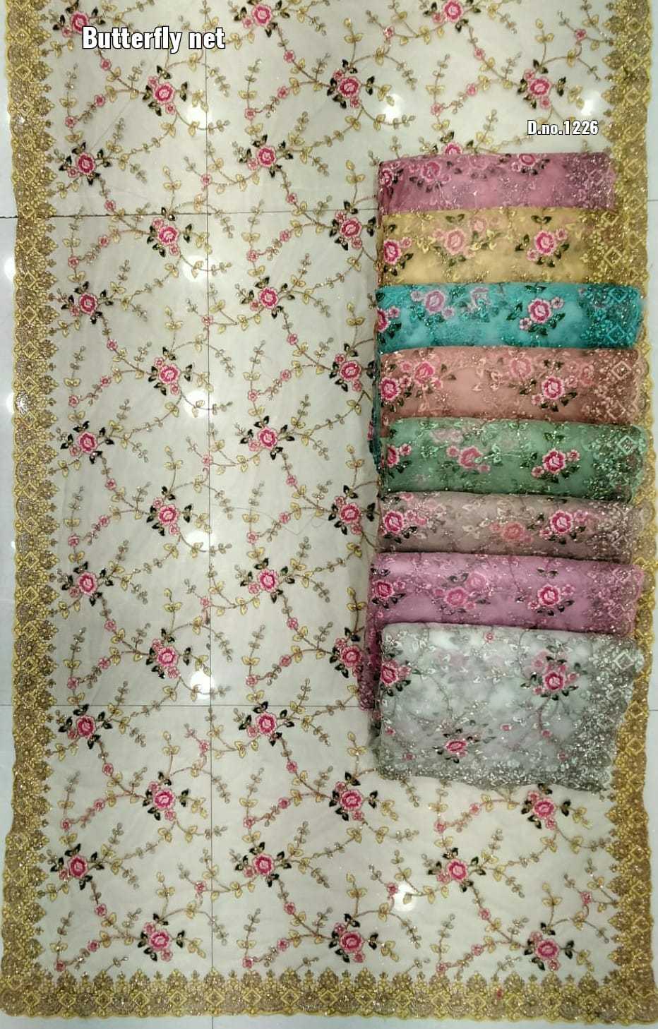 pr wow designer party wear net sarees non catalogue