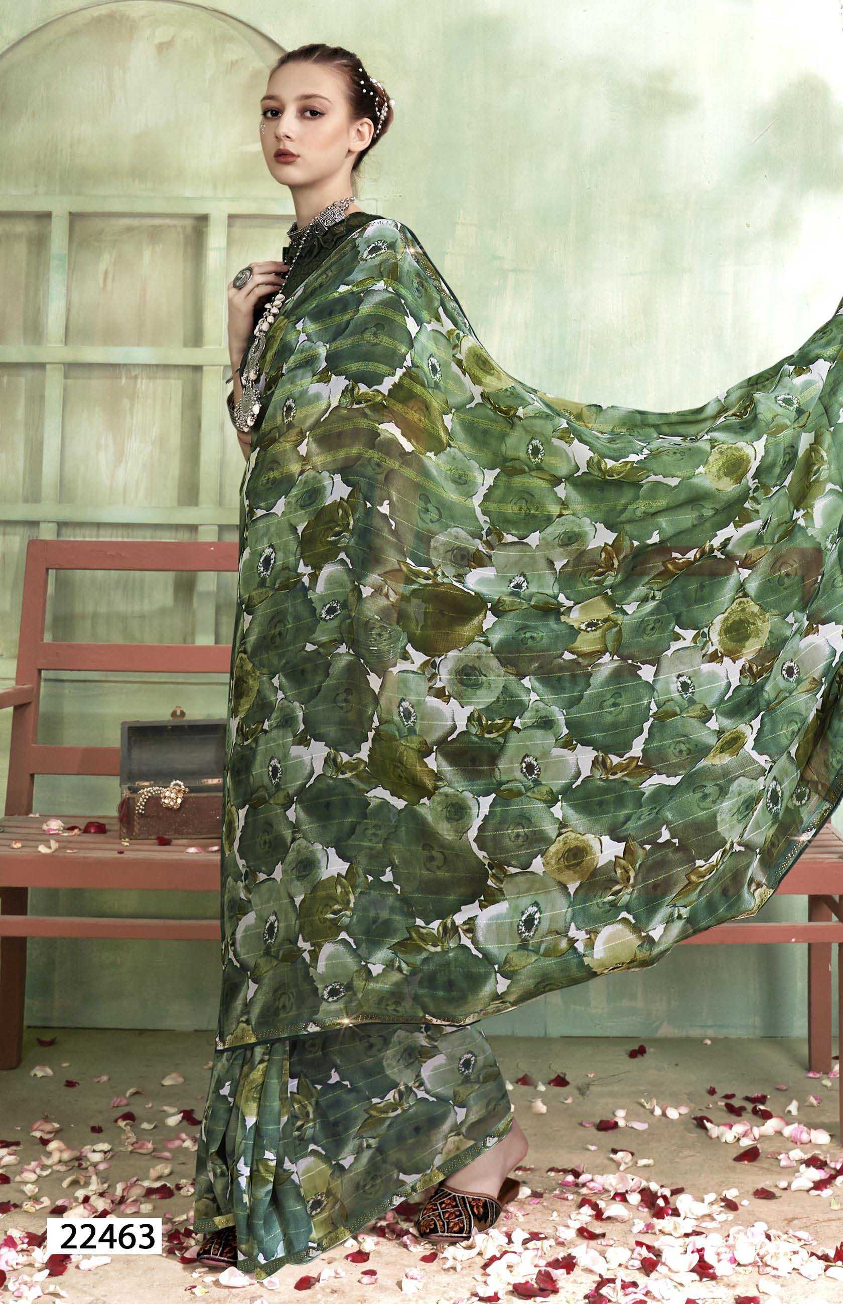 prabhati vol 2 by vallabhi prints fancy georgette sarees catalog