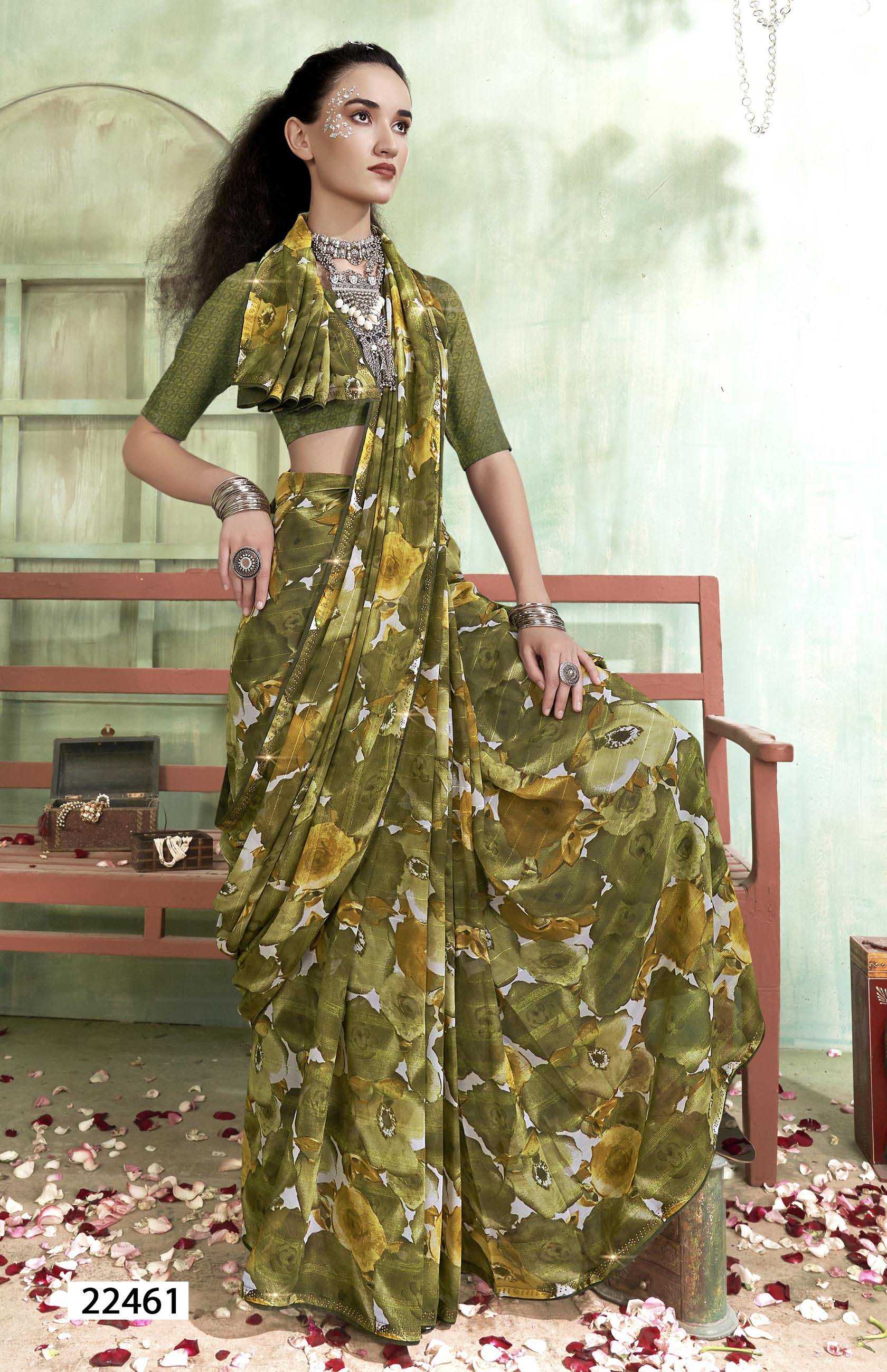 prabhati vol 2 by vallabhi prints fancy georgette sarees catalog