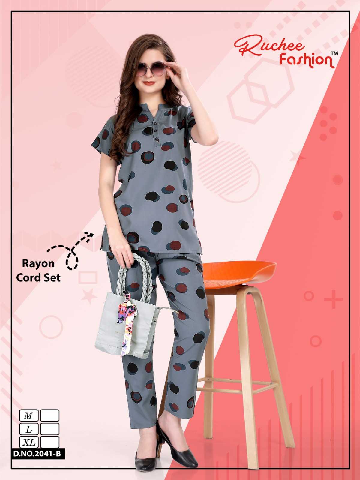 ruchee fashion rayon cord set part 2 fancy western readymade combo set