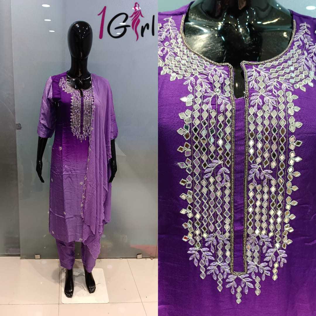 stree lifestyle 14011 color fancy readymade salwar kameez combo set