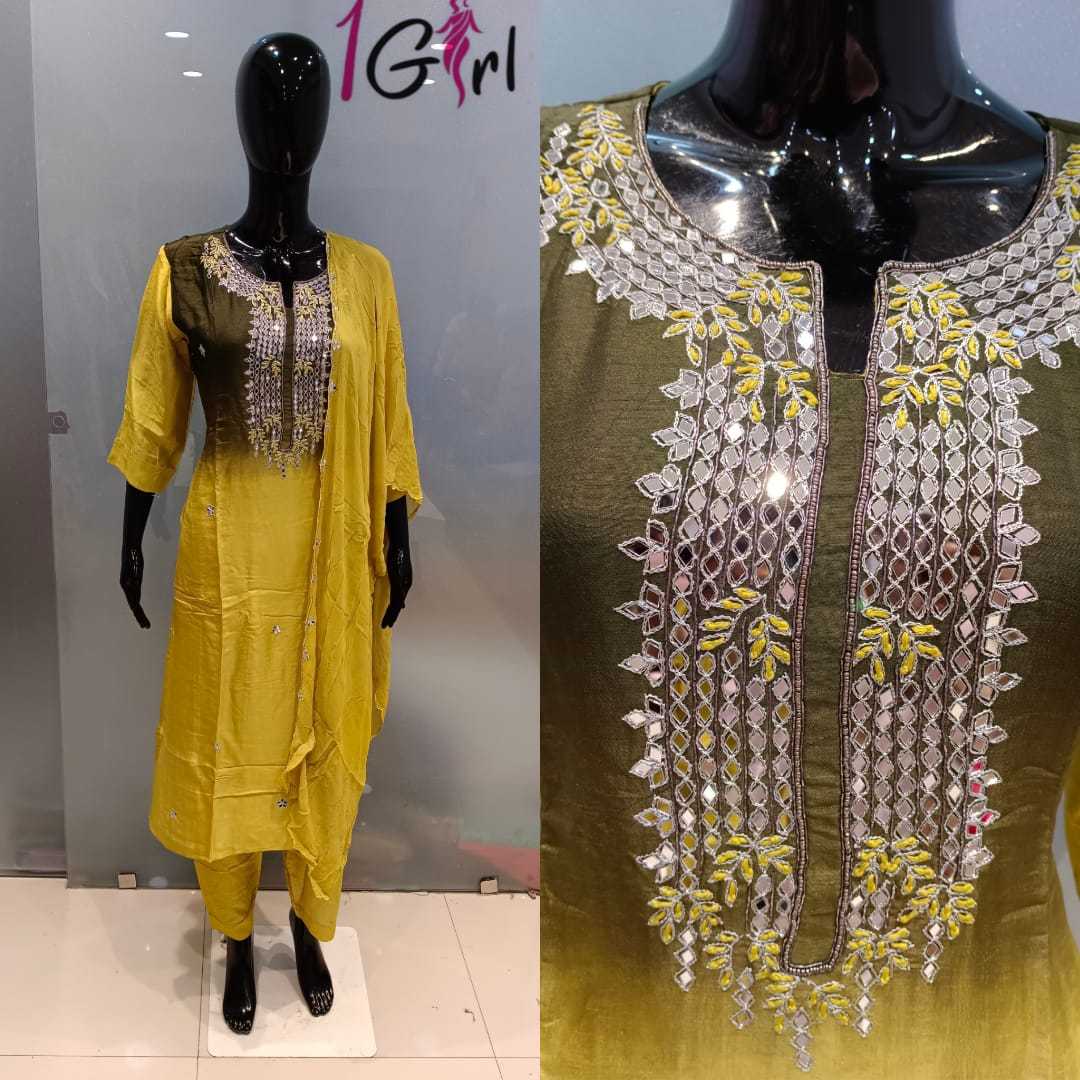 stree lifestyle 14011 color fancy readymade salwar kameez combo set